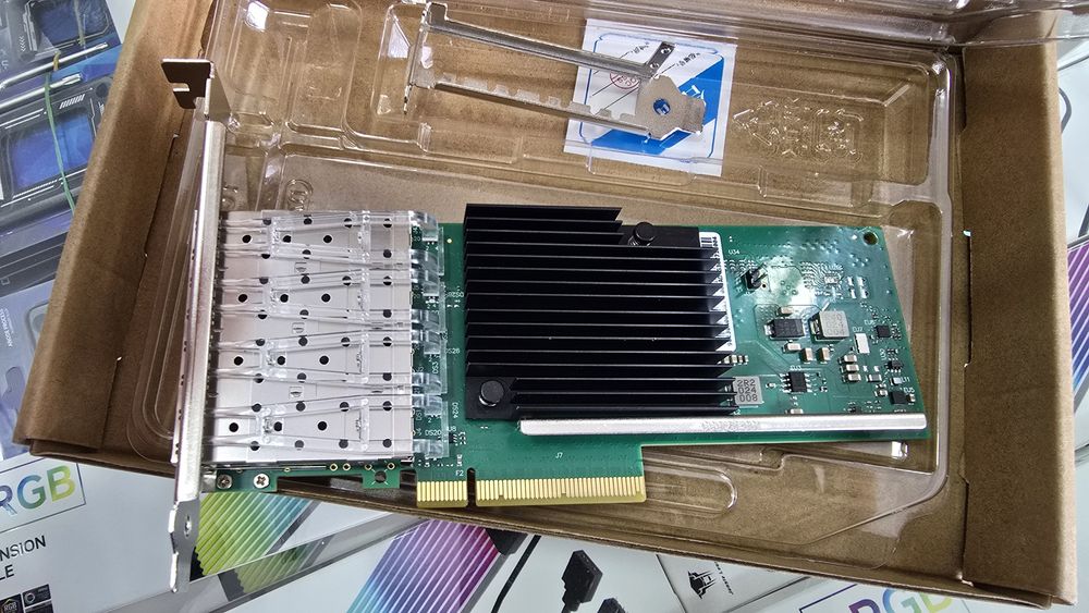 Сетевая карта Intel x710da4