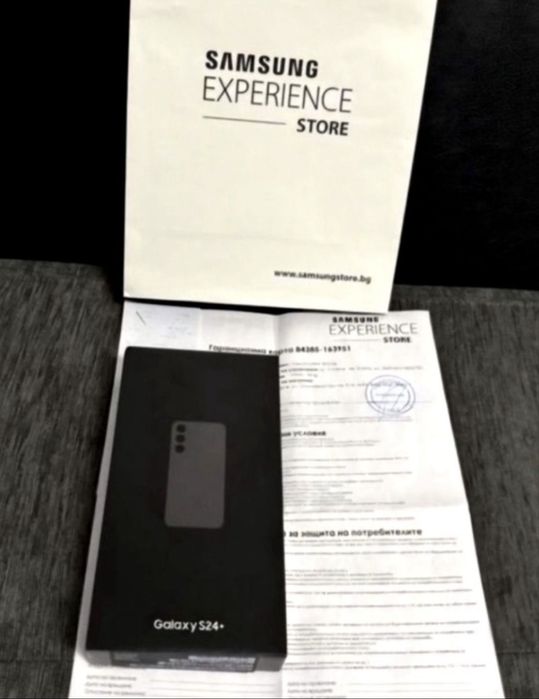512GB Samsung S24 Plus Experience Store Гаранция 2026 S24+ Gray / Сив