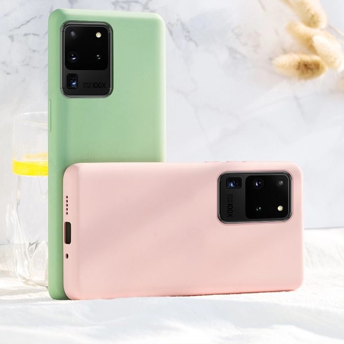 Матов Силиконов Кейс за Samsung Galaxy S20 / S20+ / Ultra / S20FE