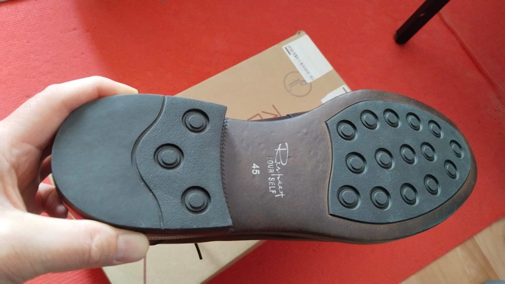 Новые кожаные броги Respect