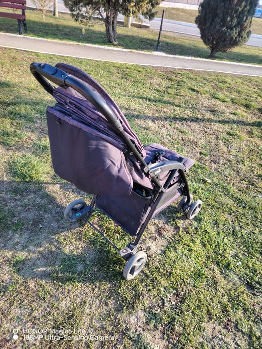 Cărucior cam curvi gri sport copii 0-3 ani