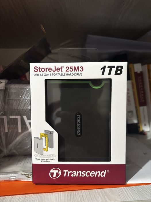 внешний накопитель Transcend 1 tb StoreJet® 25M3