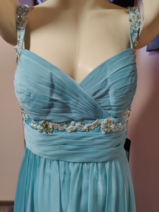 Rochie de Ocazie La Femme Paris/M/38 EU/Aqua(albastru deschis)
