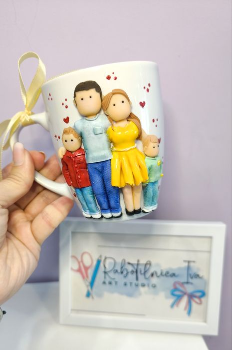 Чаши с полимерна глина