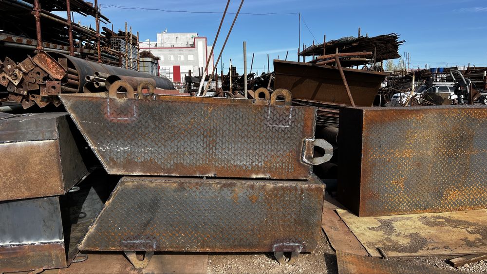 Бадья 1куб.  Для раствора тара корито