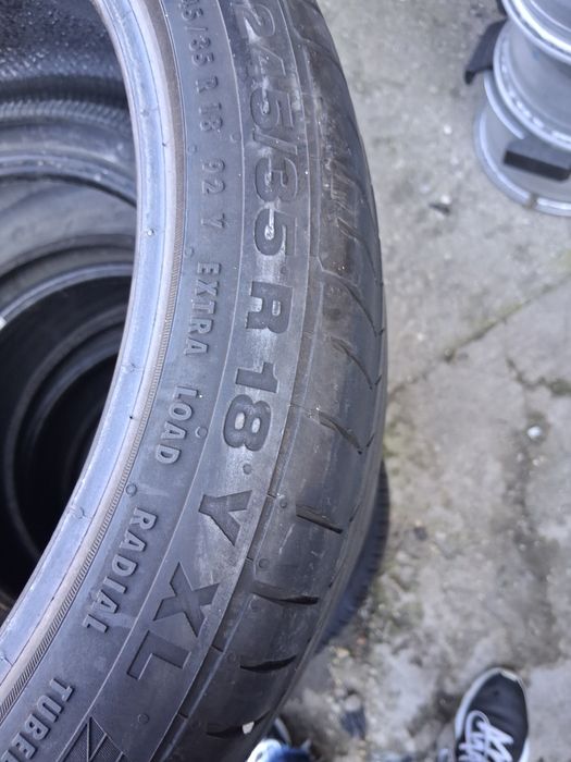 245 35 18 Континентал 2бр летни