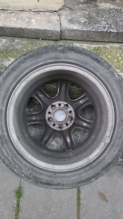Оригинални джанти зa Мерцедес/Mercedes 16" 5x112 - 6.5J ET32 с гуми (2 зимни + 2 летни)