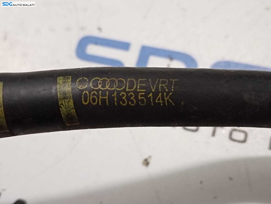 Teava Conducta Furtun Apa Lichid Racire Motor Audi A4 B8 2.0 TFSI 2008 - 2016 Cod 8K0201994AE 06H201892A [M5638]