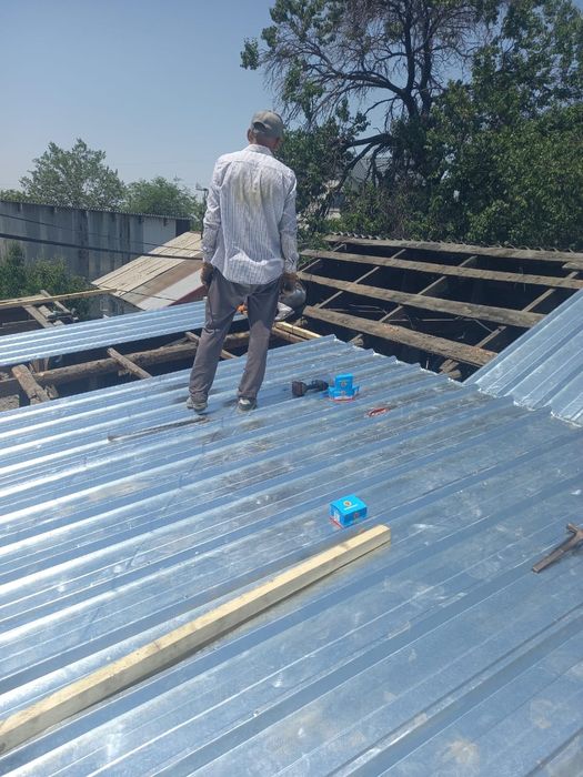 Ремонт крыши ( устранение протечек) кровли