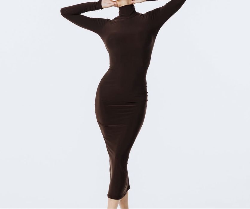 Рокля PROMESA - цвят БОРДО