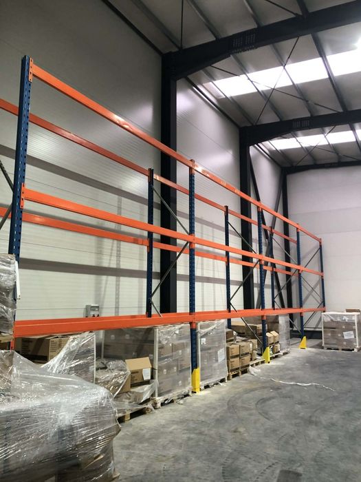 Rafturi metalice pt Europaleți Stare foarte bună ( noi si second-hand