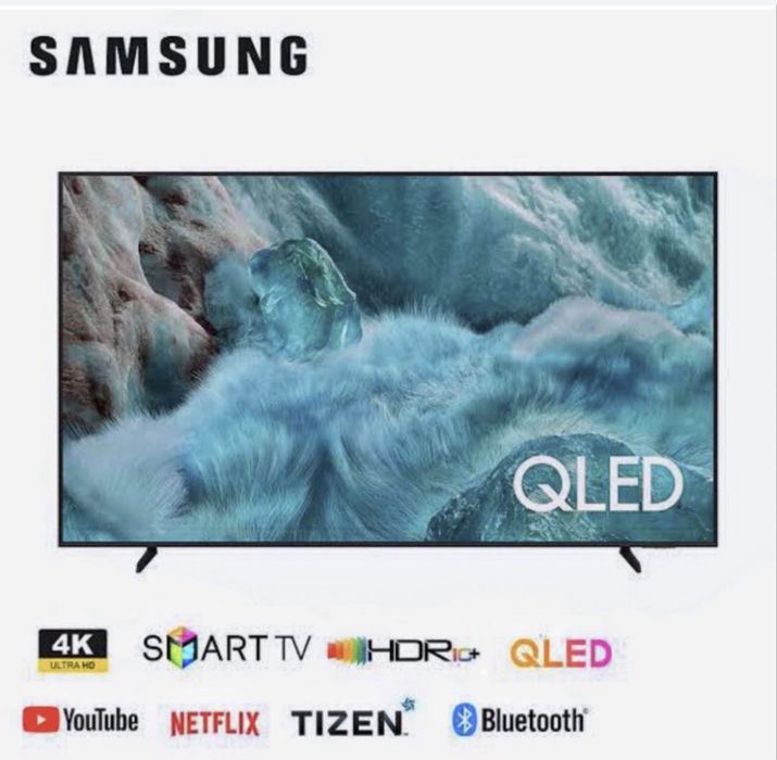 Тelvizr Samsung 55 Q7F- 55 inch 4K Smart Tv . Для дома.