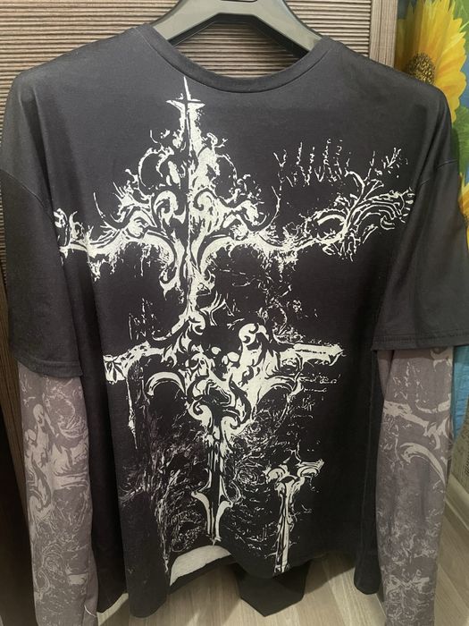 Лонгслив в стиле y2k