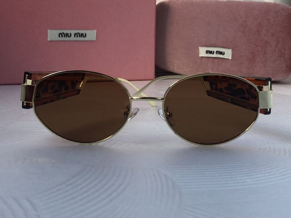 Дамски слънчеви очила кръгли овални елипса 2 цвята черни кафяви