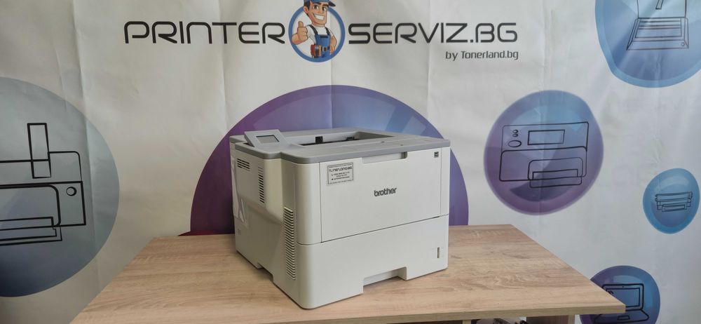 Лазерен принтер Brother HL-L6400DW | Висок клас | WiFi + LAN | Duplex | Гаранция 12 месеца