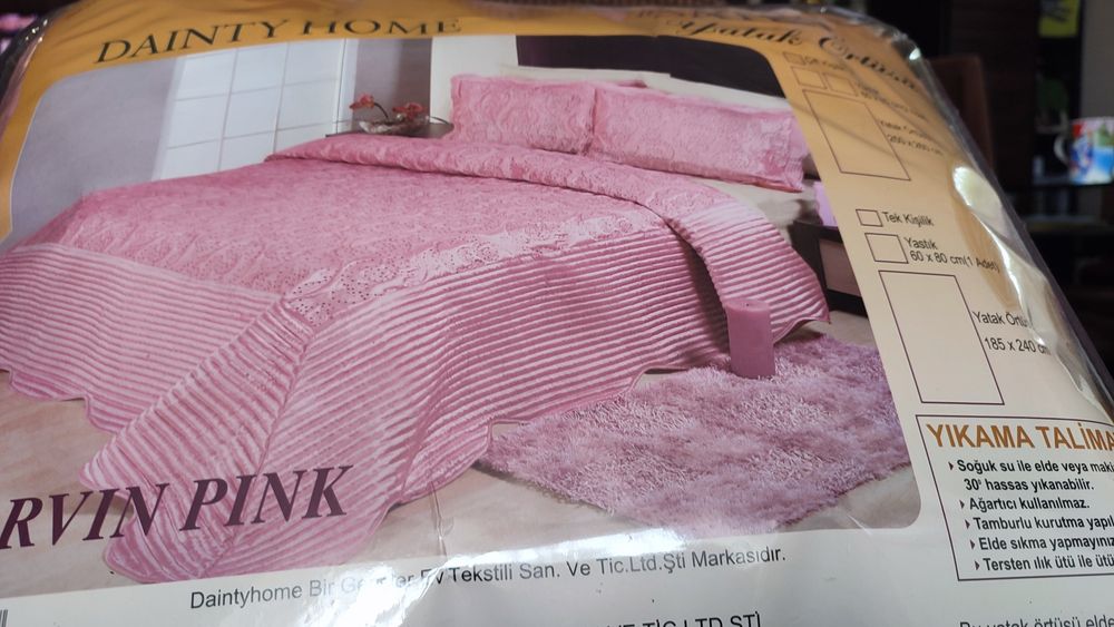 Луксозна турска кувертюра за двойно легло