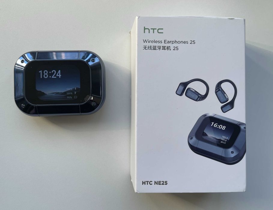 HTC NE25 безжични слушалки – нови, AI превод, LCD