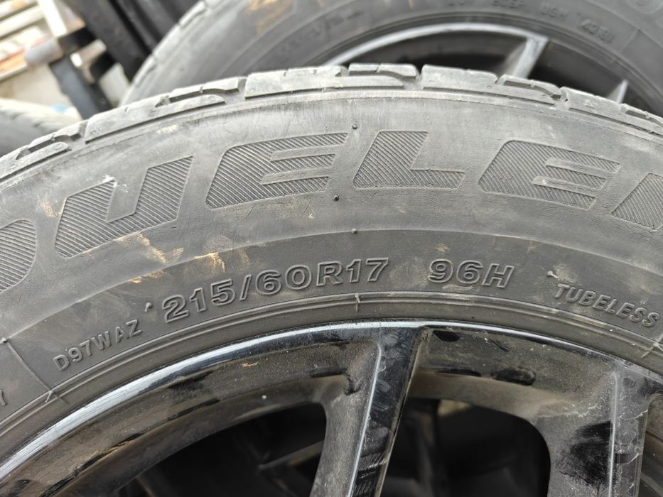 Jante Borbet + anvelope (Duster)