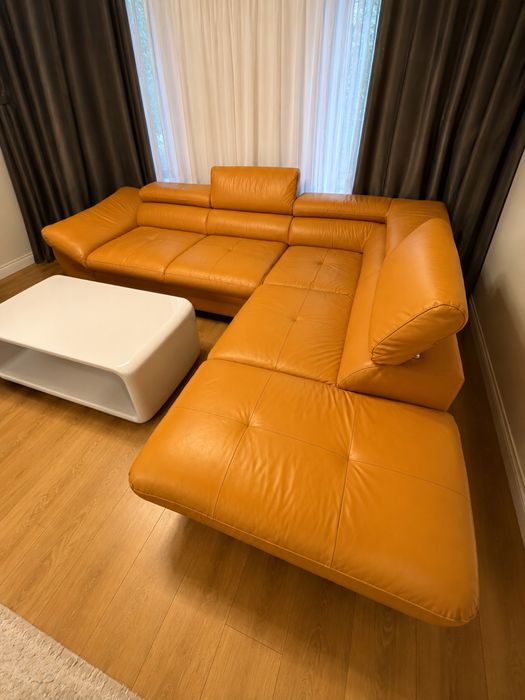 Vand coltar de piele 2300 x 2800