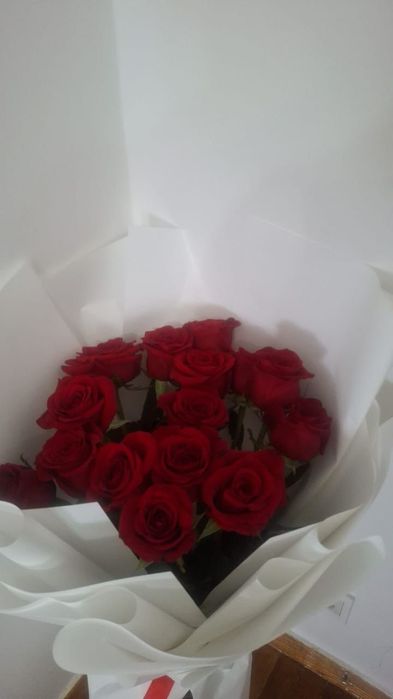 Цветы розы букет