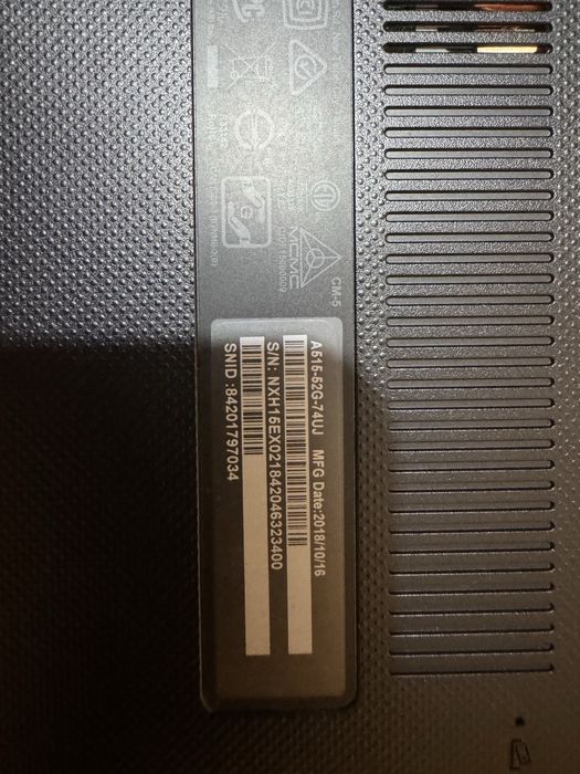 Acer Aspire 5 A515-52G-74UJ – Intel Core i7 / NVIDIA MX150 / 8GB RAM / 500GB SSD