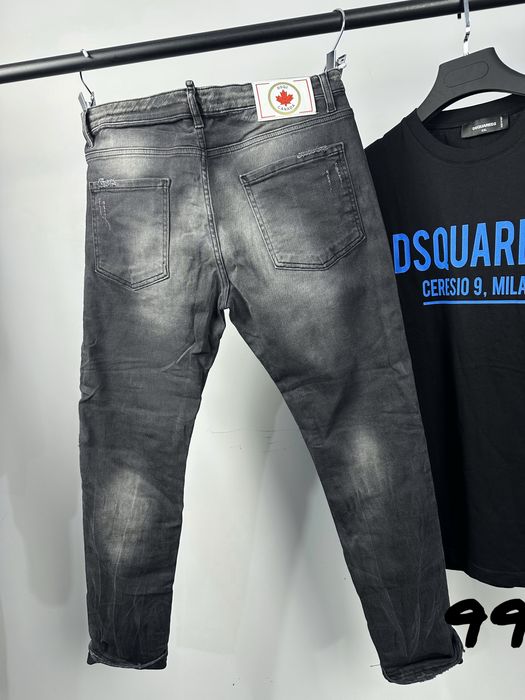 Dsquared мъжки черни дънки 6 модела