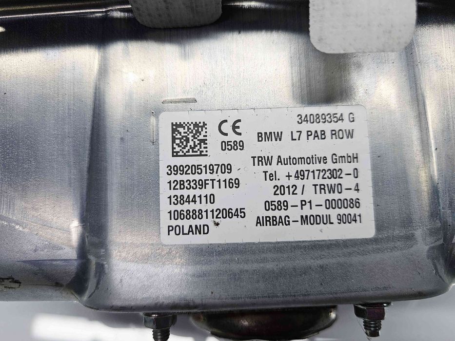 Airbag pasager Bmw 3 Touring (F31) [Fabr 2012-2017] 34089354