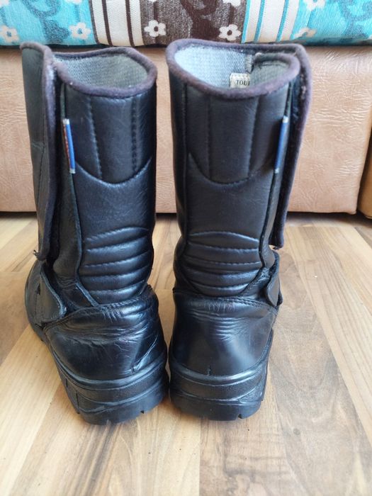 Cizme moto din piele,Tour dry,marime 40,stare ok