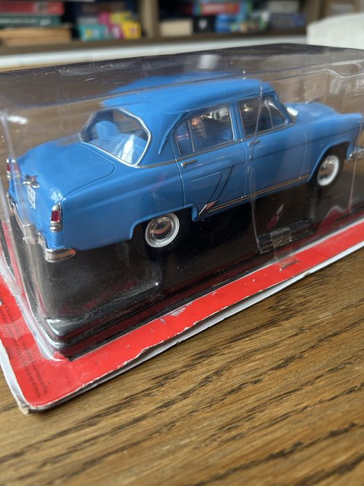 Метална Волга ГАЗ-21 (1959) – 1:24 – Hachette – Чисто нова
