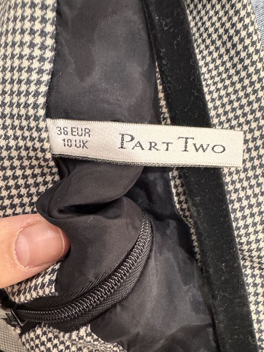 Fustă vintage incredibilă în carouri