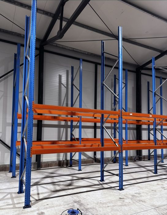 Rafturi metalice industriale depozitare paleti x88