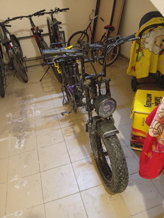 Электровелосипед  леопард