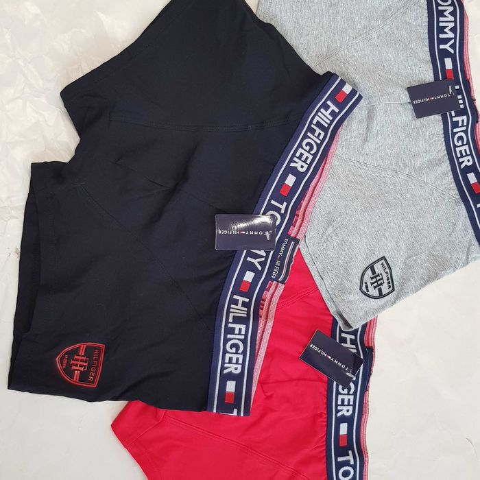 Set 3 Boxeri Tommy Hilfiger bumbac L  XL XXL - Reducere