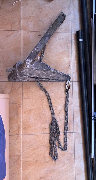 Котва за лодка с верига