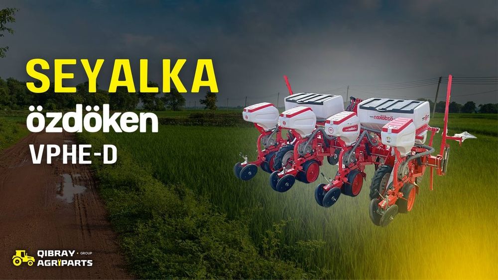 Paxta va makkajoxori va boshqa dukakli mahsulotlarni ekish seyalkasi