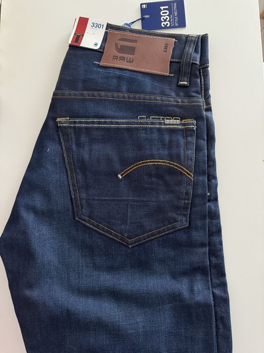 G-STAR RAW 3301 Оригинални мъжки дънки - Размер 29/32 - 2 модела