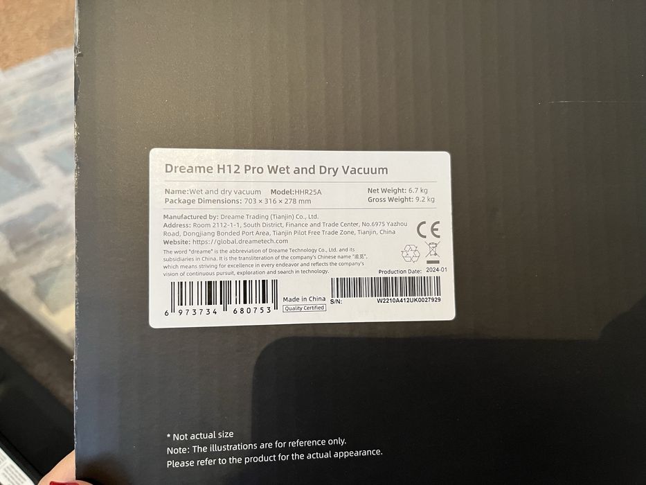 Dreame H12 Pro моющий пылесос