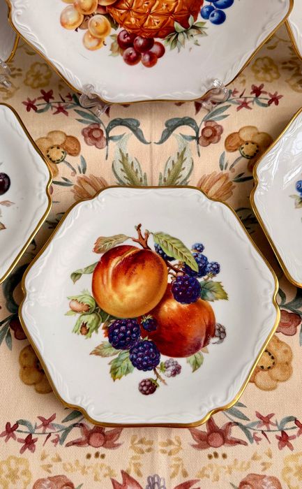 сервиз десертных тарелок — Фарфор Mittertech Bavaria Германия