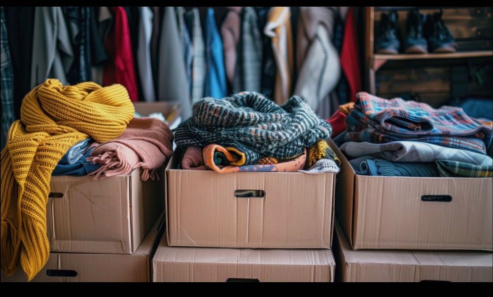 Большая Каробка женский вещей Более 50 вещей фирма бренд