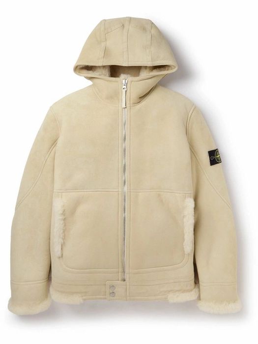 Stone Island меховой пилот 54 размер