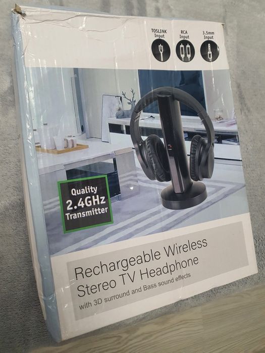 Vând casti Wireless pt TV.Pret 100 ron