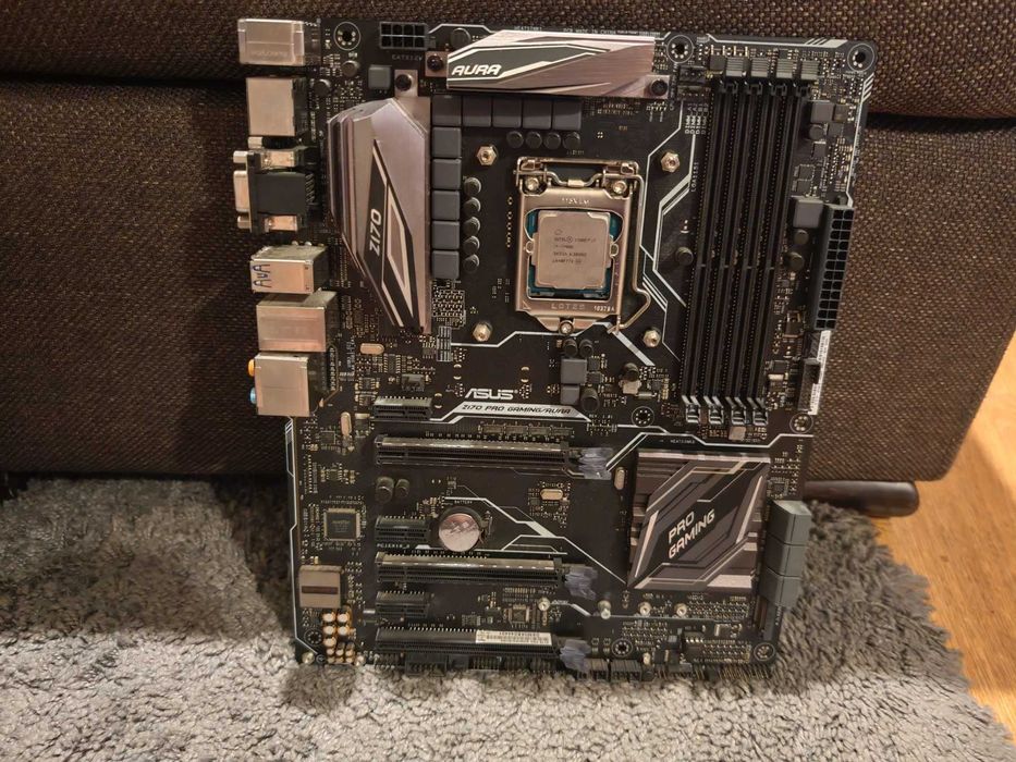 ASUS Z170 PRO GAMING AURA + Intel Core i7-7700K + Охладител be quiet! Dark Rock 3