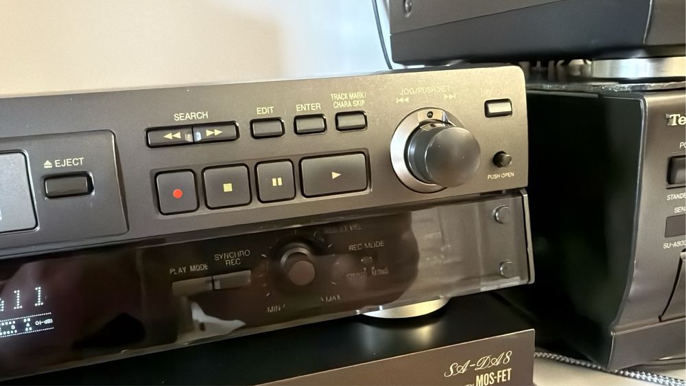 Minidisc Technics - stare impecabila, servisata de electronist