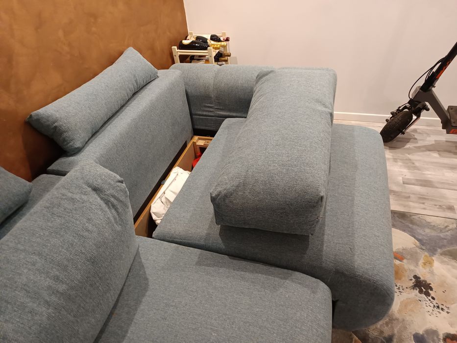Canapea modulară extensibilă – modernă, foarte comodă