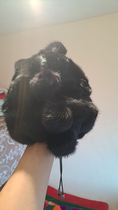 Натуральный норка шапка