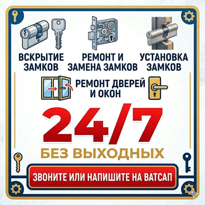 Вскрытие замков,замена и установка замков