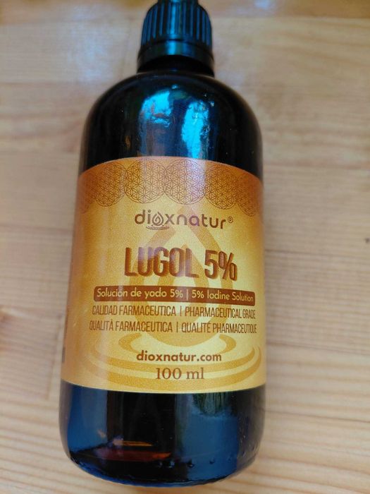 Iod Lugol 5% 100ml nou sigilat.