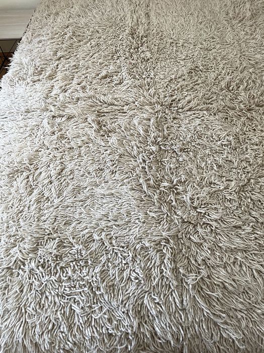 Cergă groasă 100% lână țesută manual