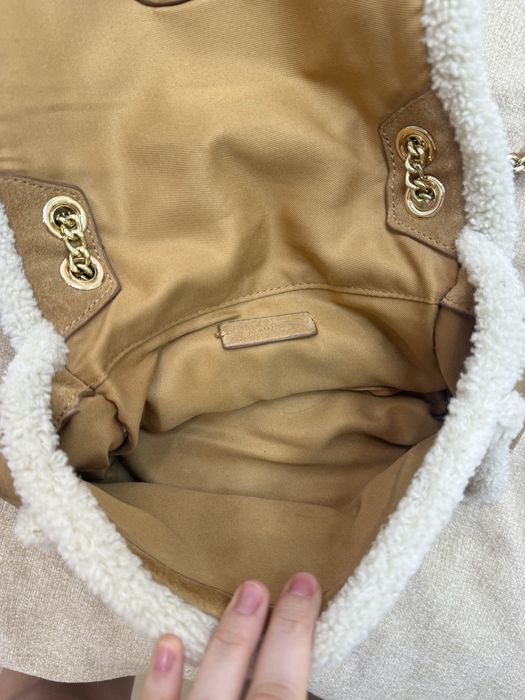 Замшевая сумка Mango