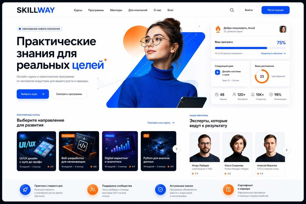 Создаём современные сайты под ключ для бизнеса в Узбекистане